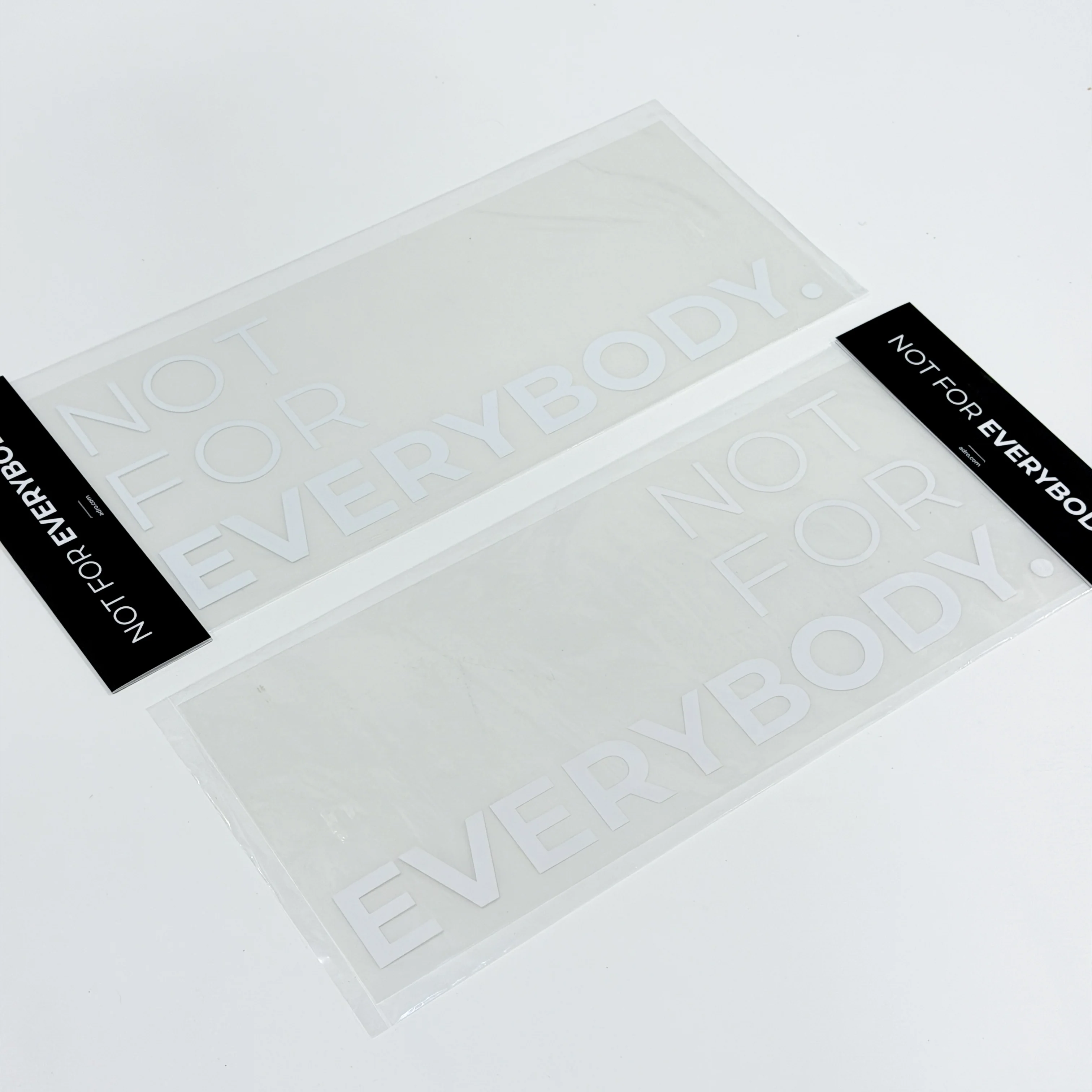 NOT FOR EVERYBODY DOOR DECAL - Image 5