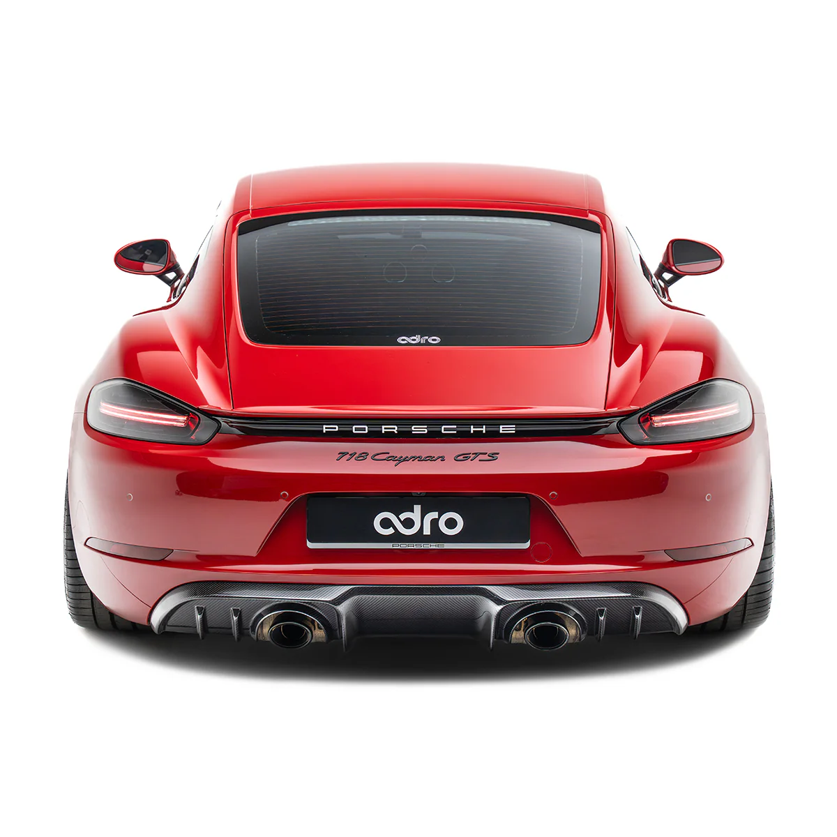 PORSCHE 718 PREPREG REAR DIFFUSER - Image 4