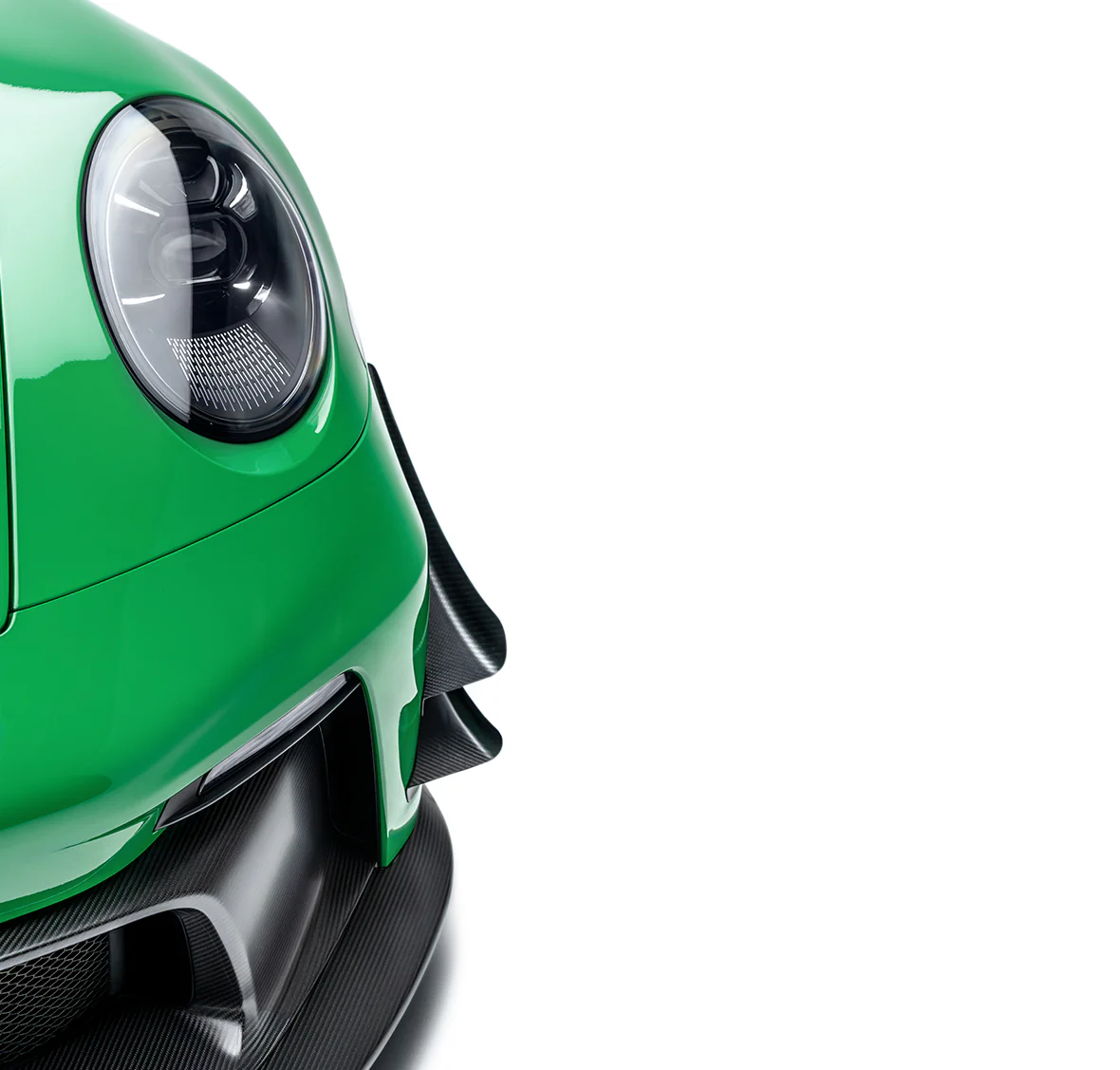 PORSCHE 992.1 GT3 PREPREG FRONT BUMPER CANARDS - Image 3