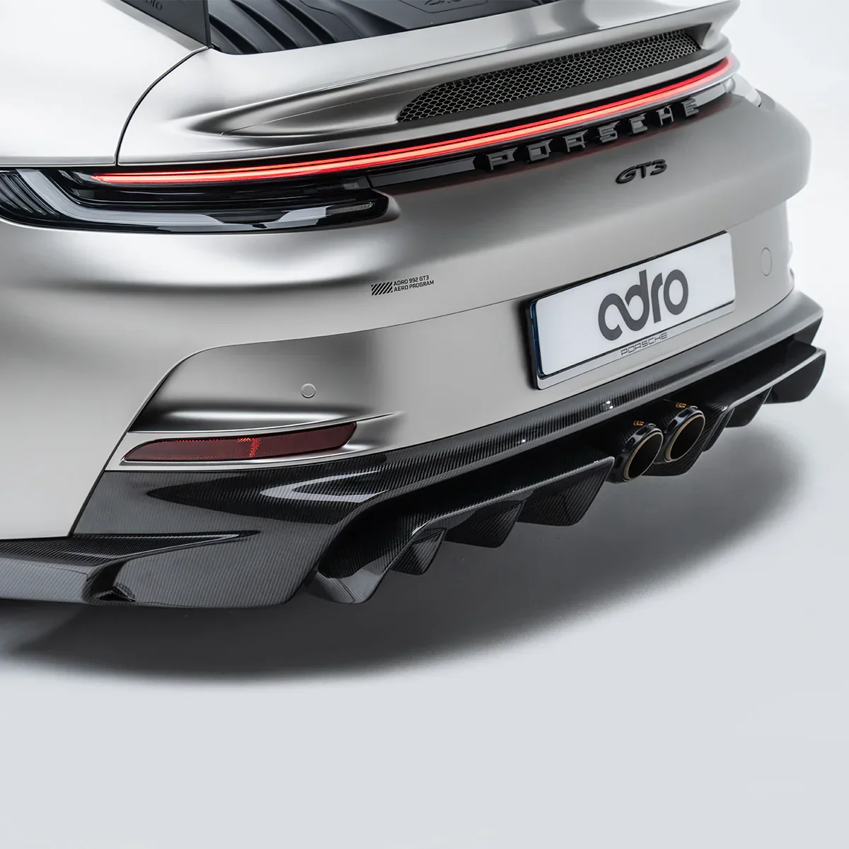PORSCHE 992.1 GT3 PREPREG REAR DIFFUSER - Image 3