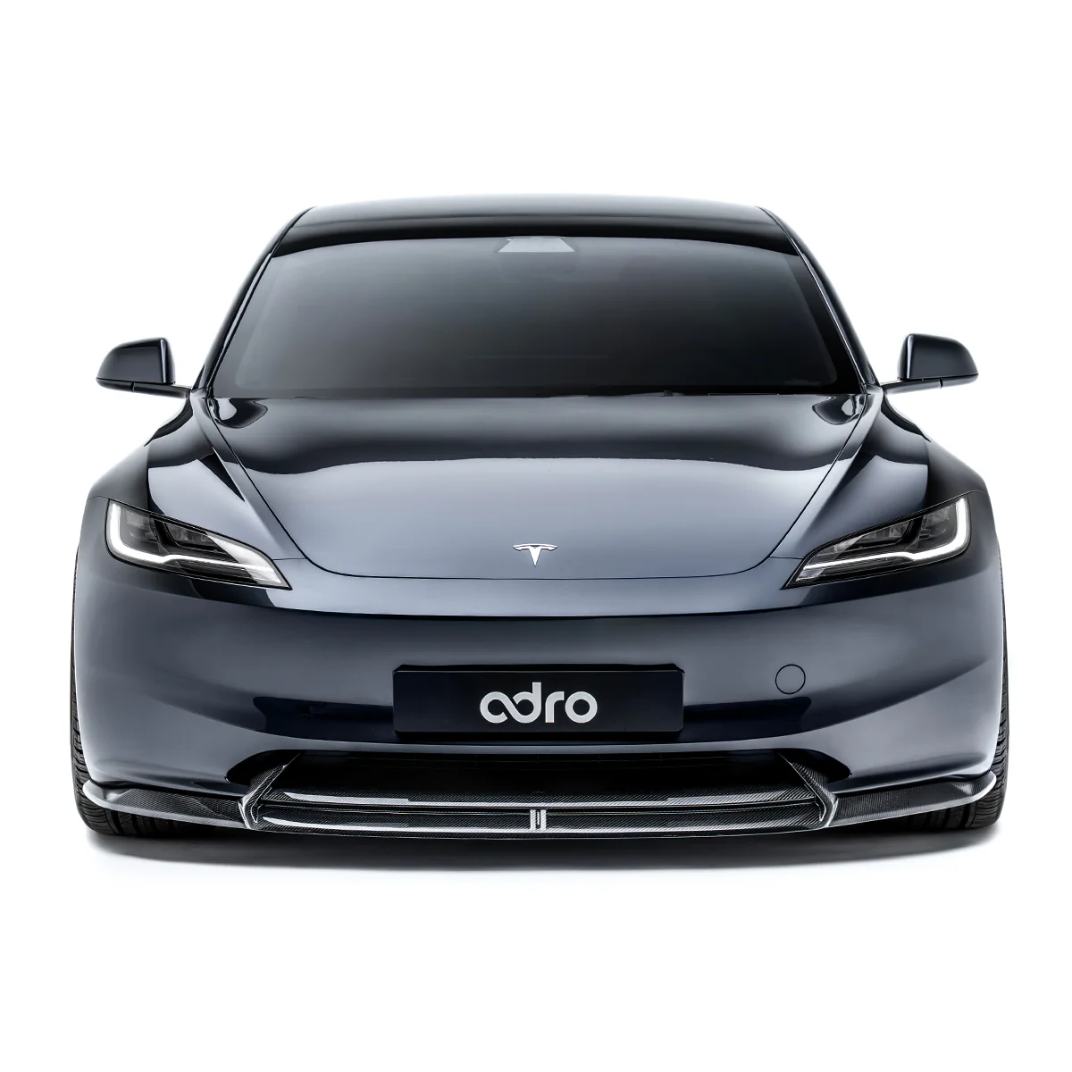 TESLA MODEL 3 HIGHLAND CARBON FIBER FRONT LIP - Image 2