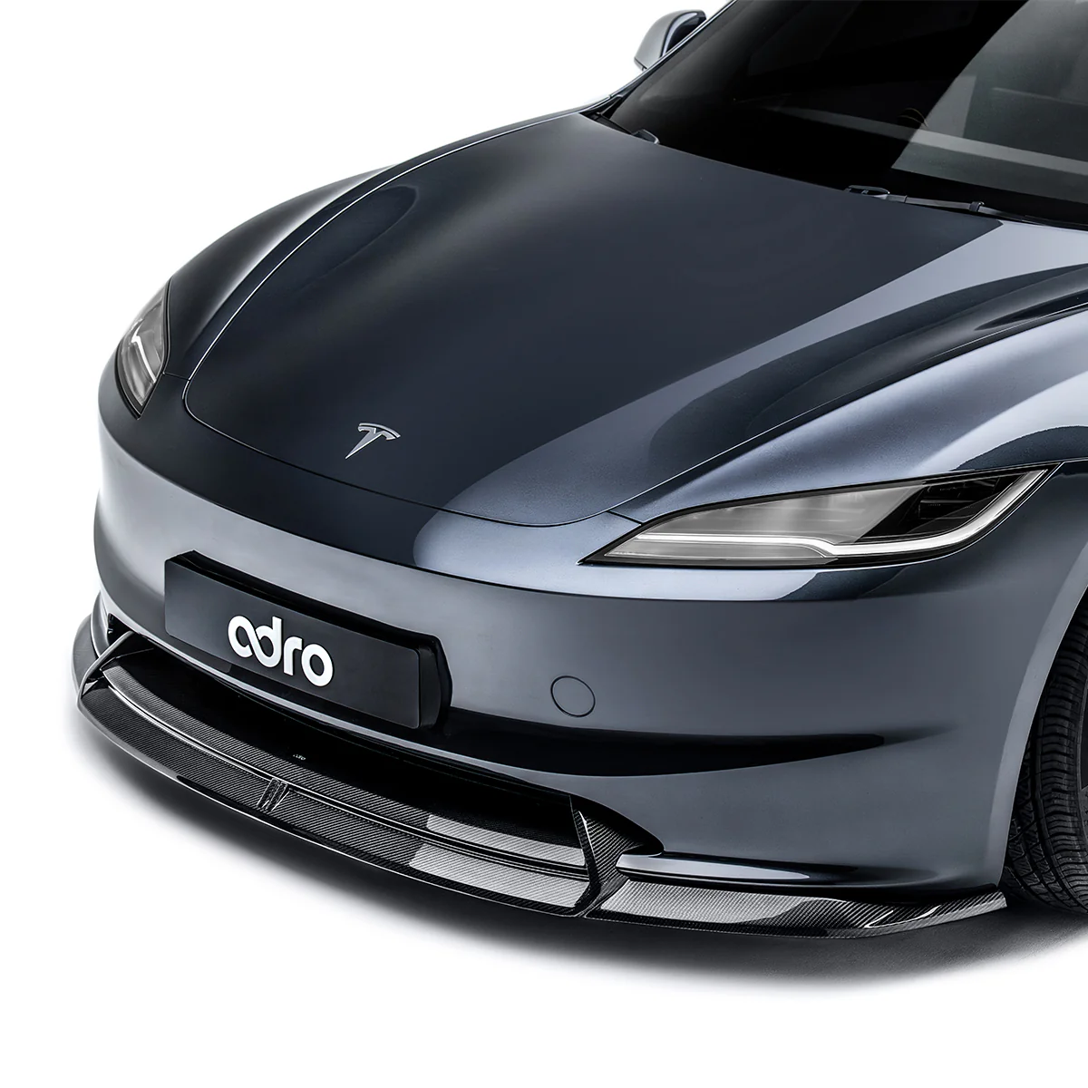 TESLA MODEL 3 HIGHLAND CARBON FIBER FRONT LIP - Image 3