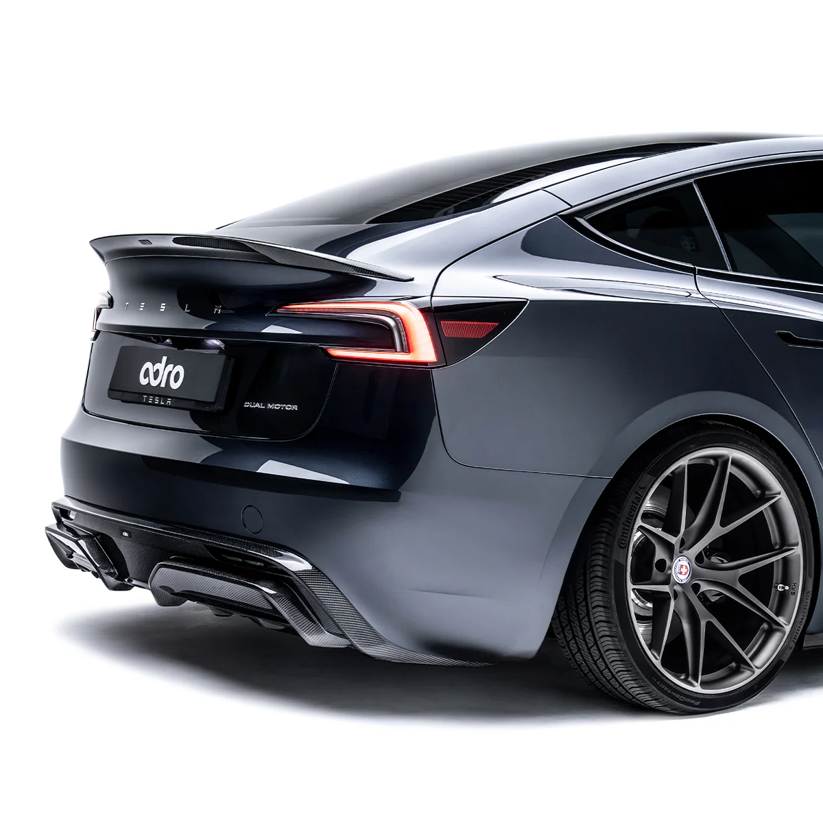 TESLA MODEL 3 HIGHLAND CARBON FIBER REAR DIFFUSER - Image 3