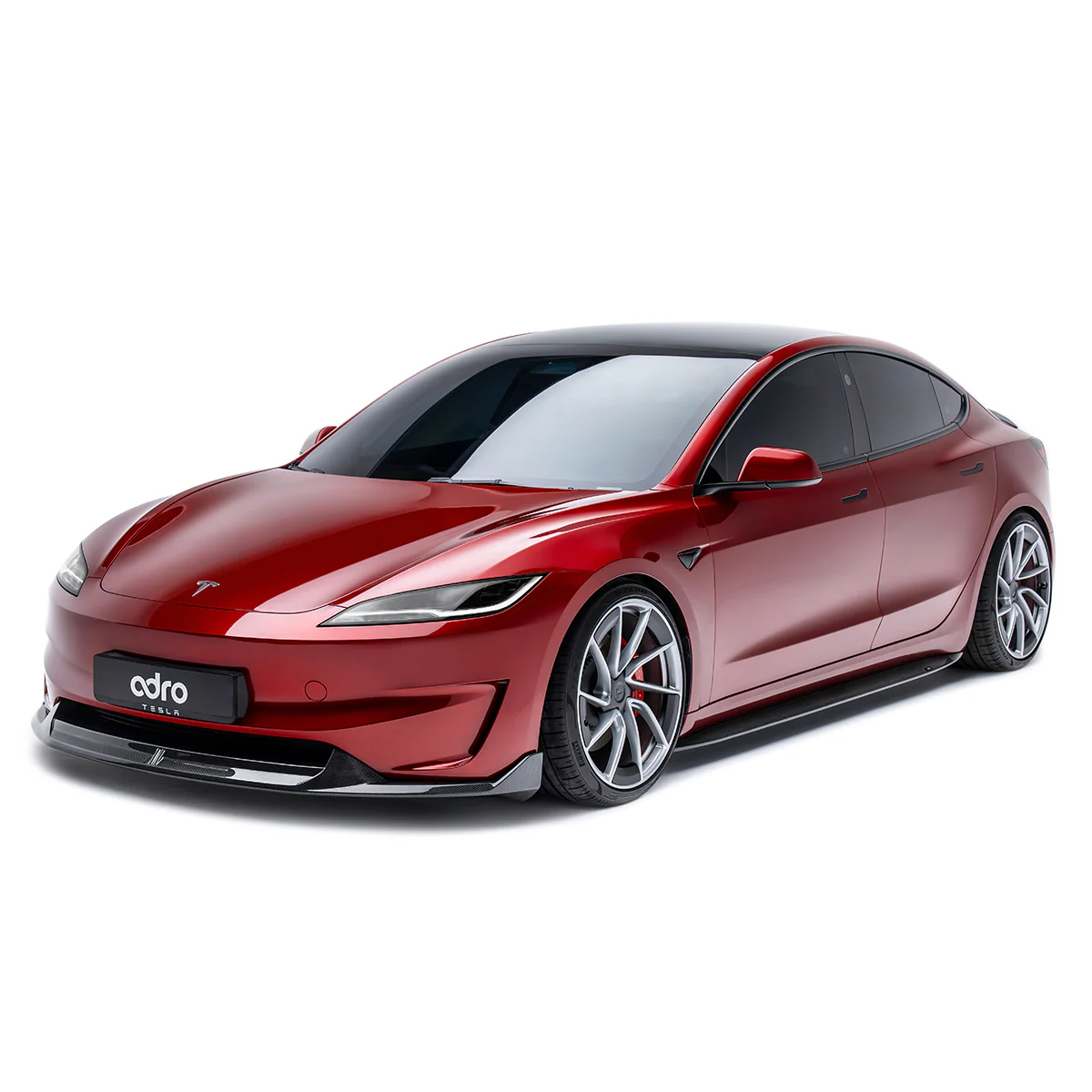TESLA MODEL 3 HIGHLAND PERFORMANCE CARBON FIBER FRONT LIP - Image 4