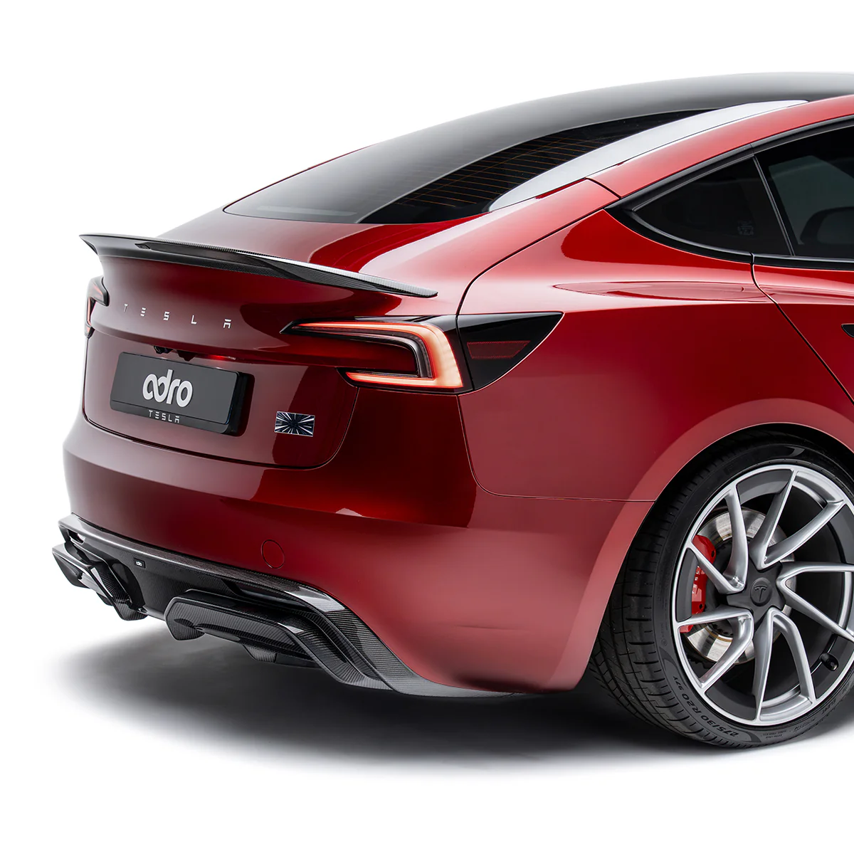 TESLA MODEL 3 HIGHLAND PERFORMANCE CARBON FIBER REAR DIFFUSER - Image 3