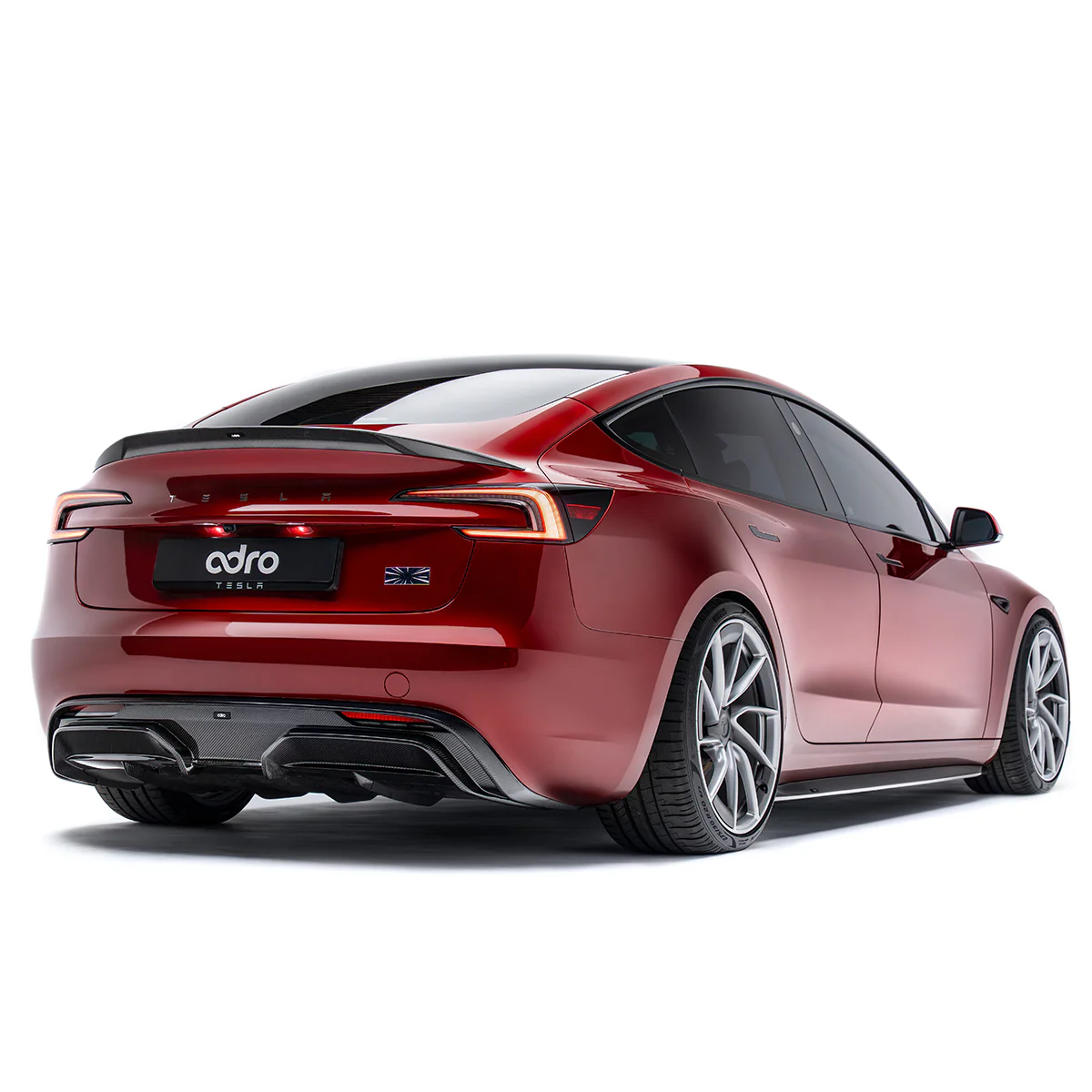 TESLA MODEL 3 HIGHLAND PERFORMANCE CARBON FIBER REAR DIFFUSER - Image 4