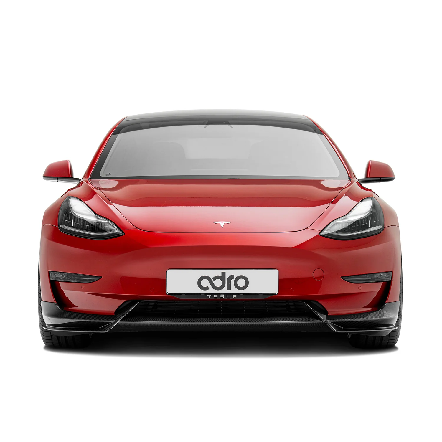 TESLA MODEL 3 PREPREG FRONT LIP V1 - Image 2