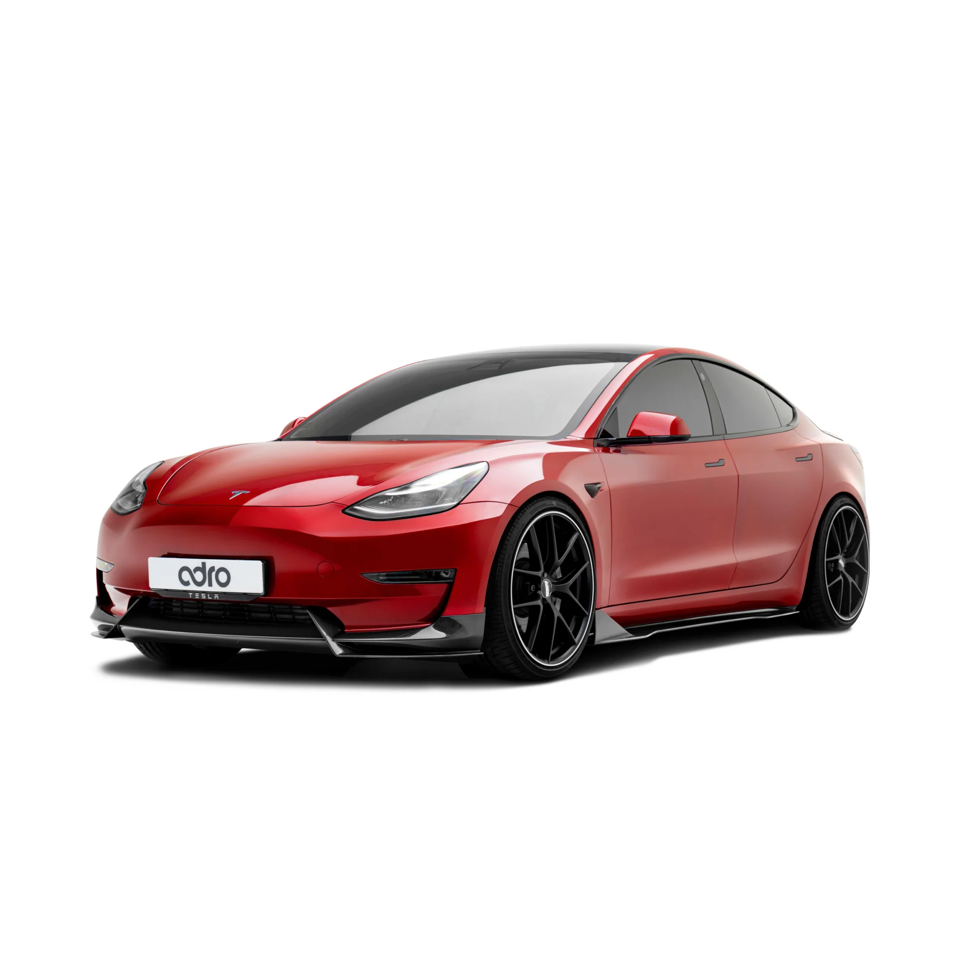 TESLA MODEL 3 PREPREG FRONT LIP V1 - Image 3