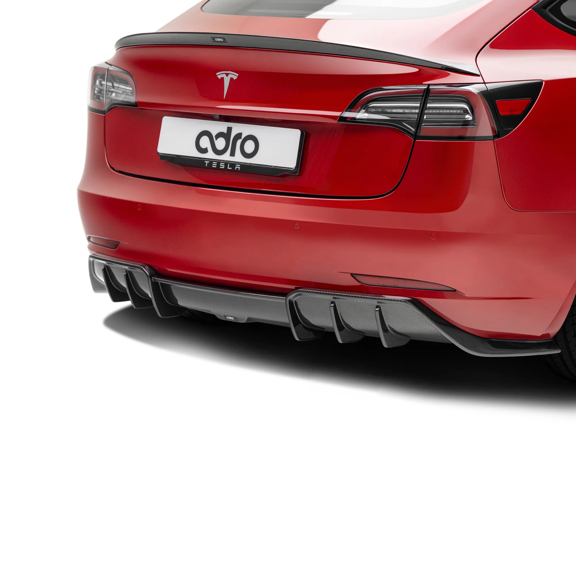 TESLA MODEL 3 PREPREG REAR DIFFUSER V1 - Image 3