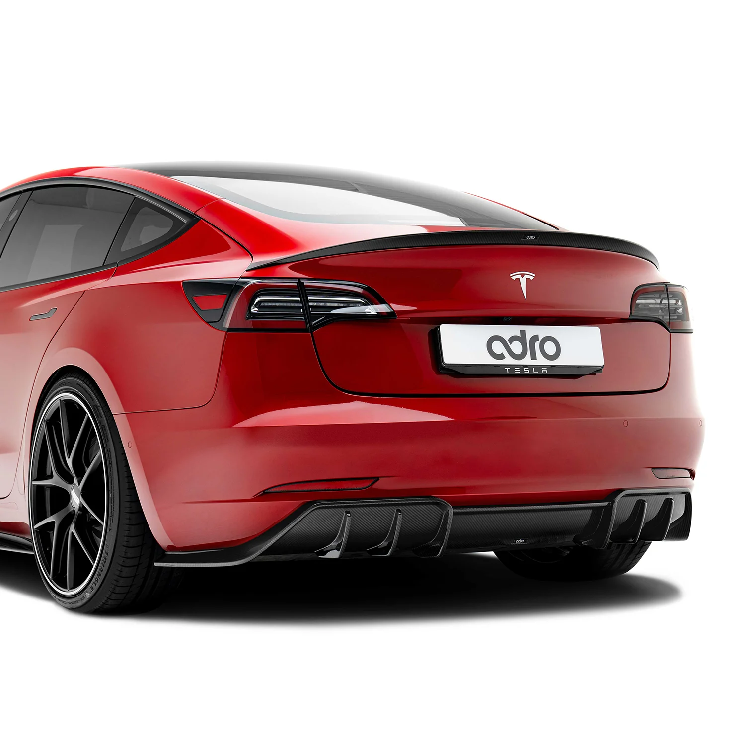 TESLA MODEL 3 PREPREG SPOILER V1 - Image 2