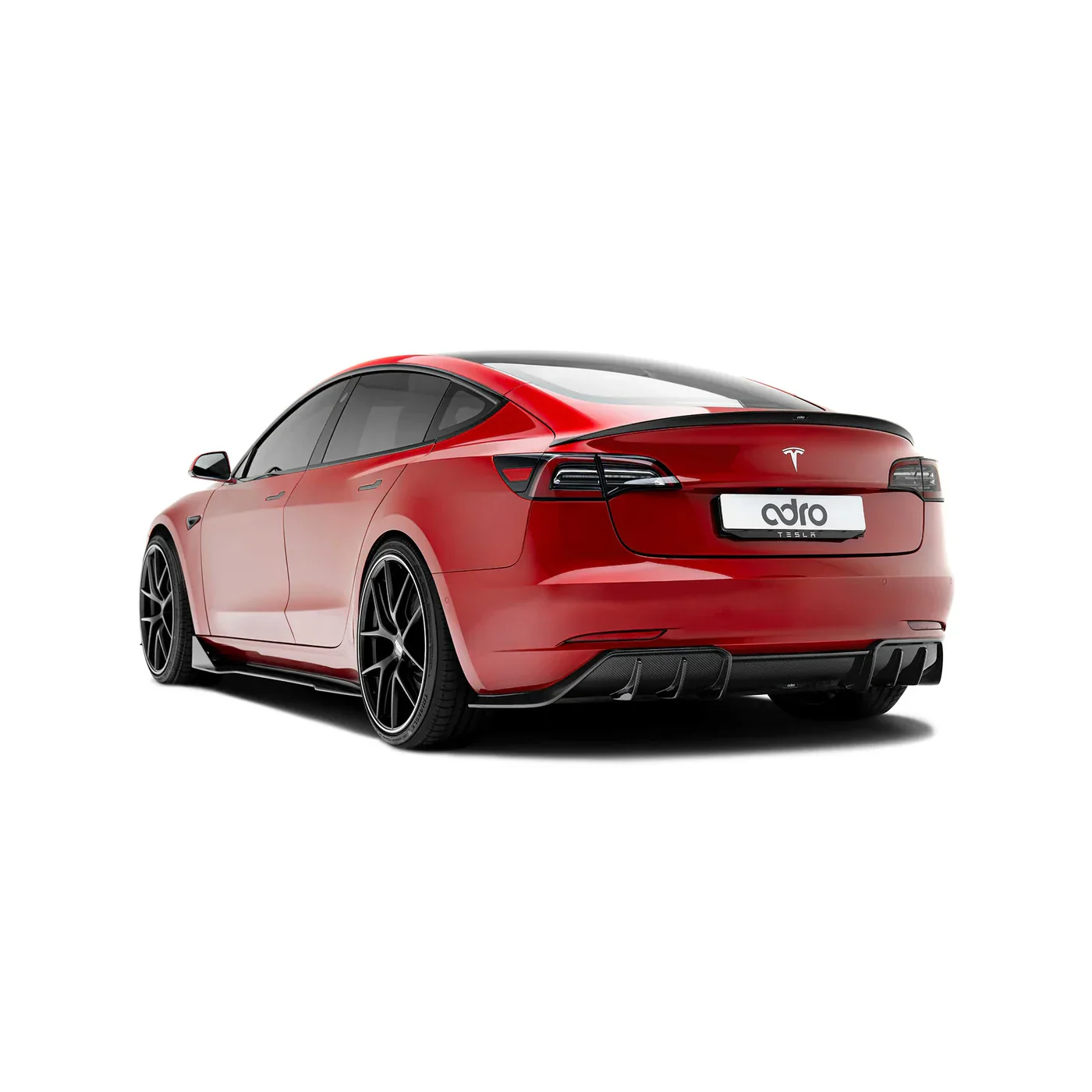 TESLA MODEL 3 PREPREG SPOILER V1 - Image 5