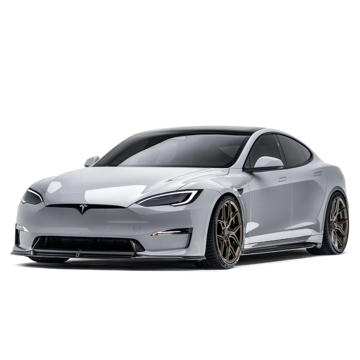 TESLA MODEL S PREPREG FRONT LIP - Image 5
