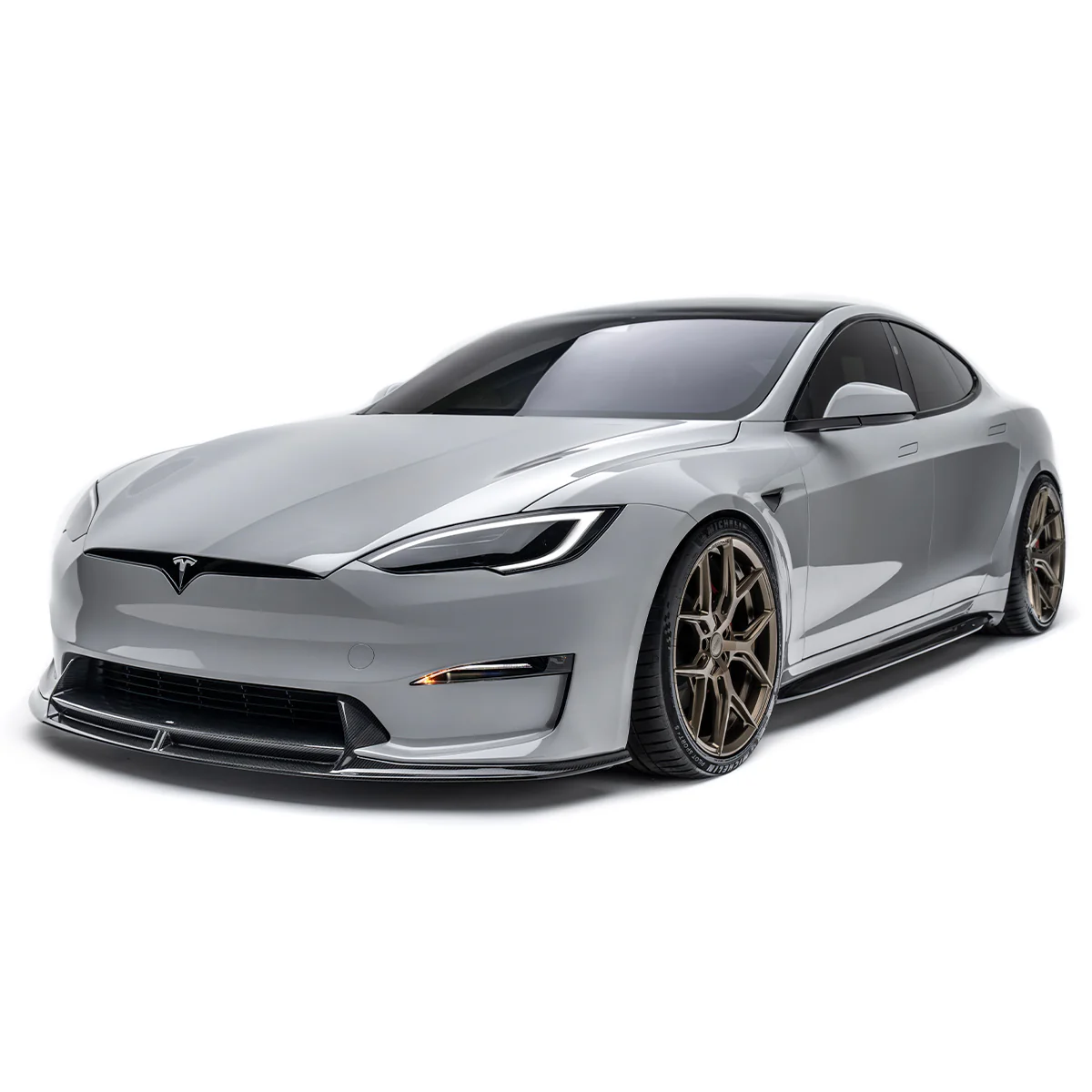 TESLA MODEL S PREPREG FRONT LIP - Image 3