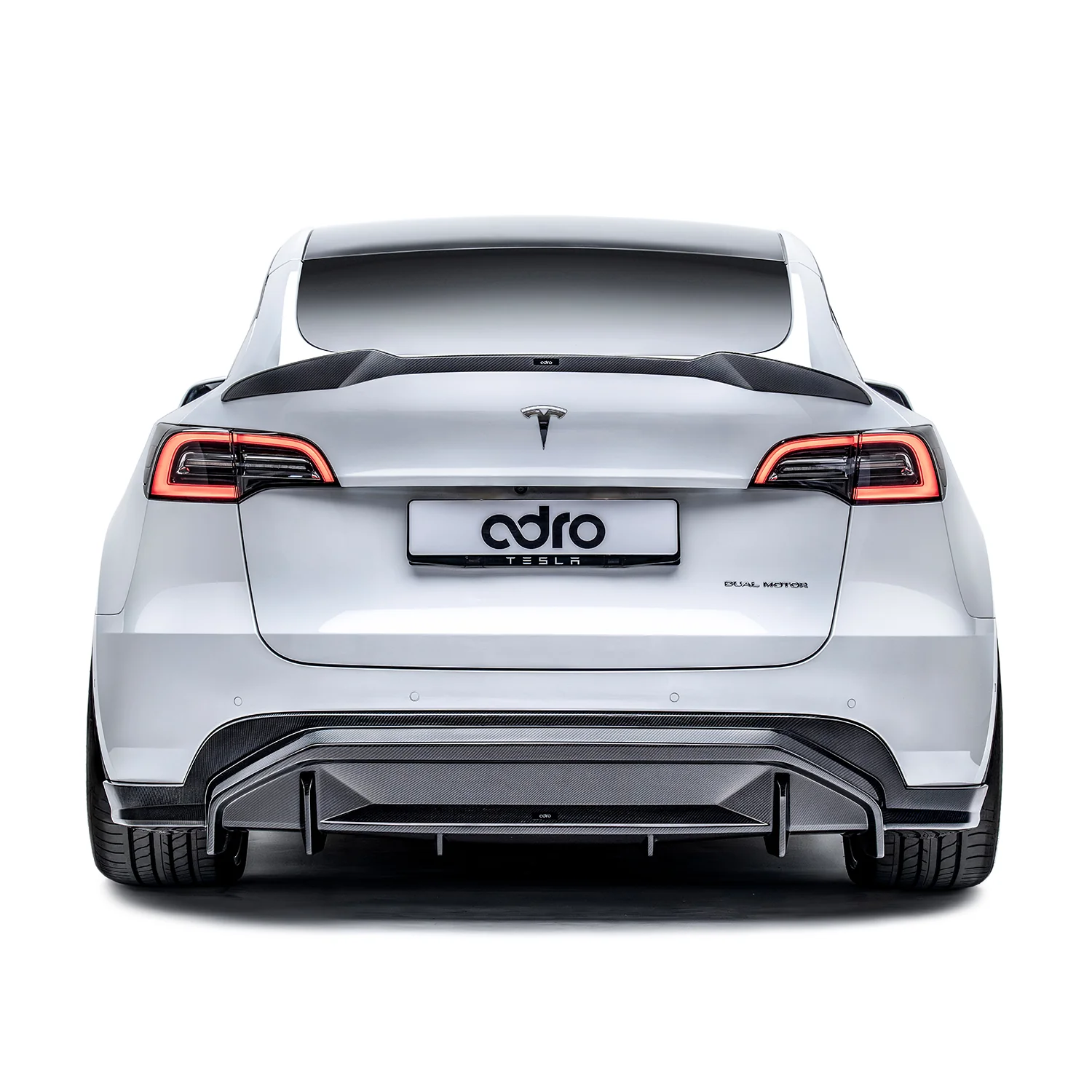 TESLA MODEL Y CARBON FIBER REAR DIFFUSER V2 - Image 2