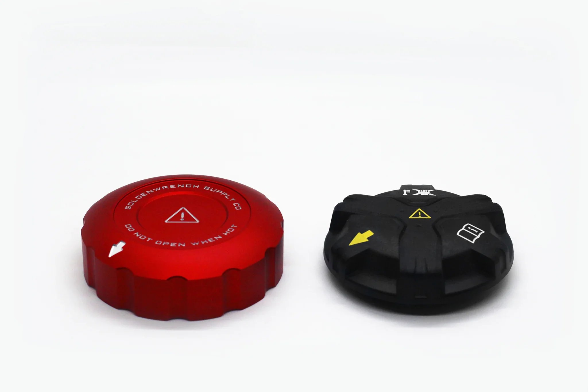 TOYOTA GR SUPRA 2020+ (A90) BLACKLINE PERFORMANCE COOLANT CAP COVER SET - Image 4