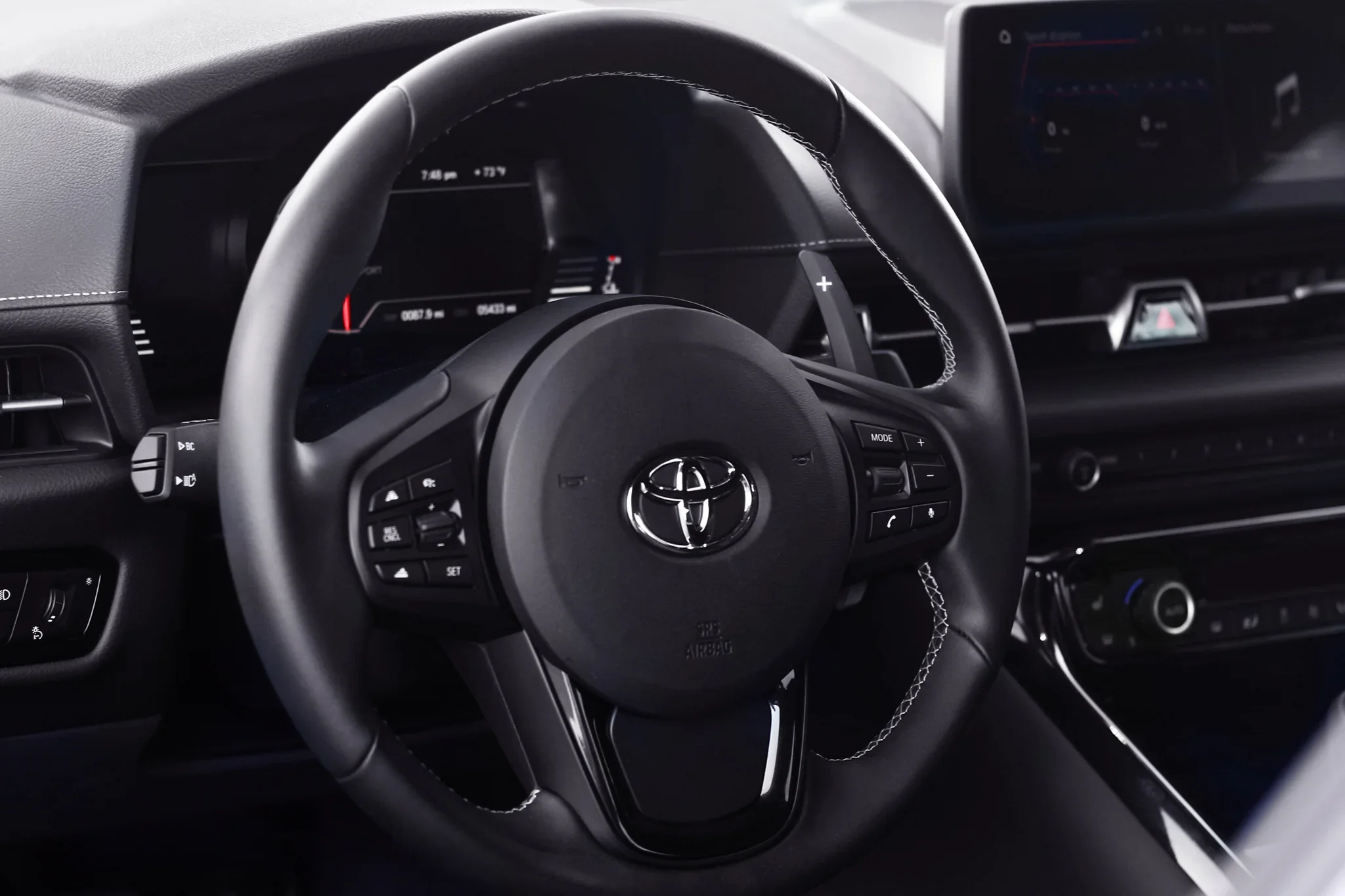 TOYOTA GR SUPRA 2020+ (A90) BLACKLINE SPEC BILLET PADDLE SHIFTER SET - Image 3