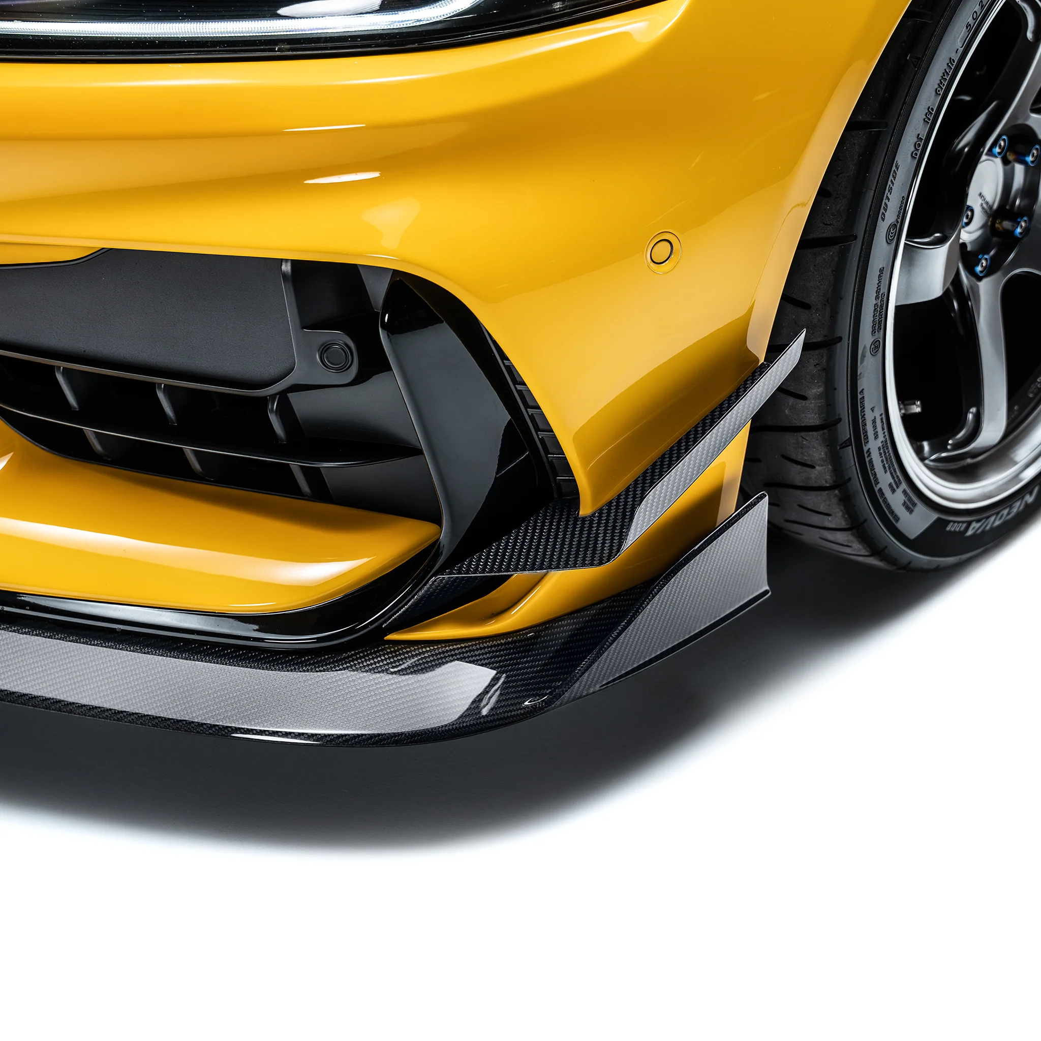 TOYOTA GR SUPRA PREPREG FRONT BUMPER CANARDS (ADRO BUMPER) - Image 2