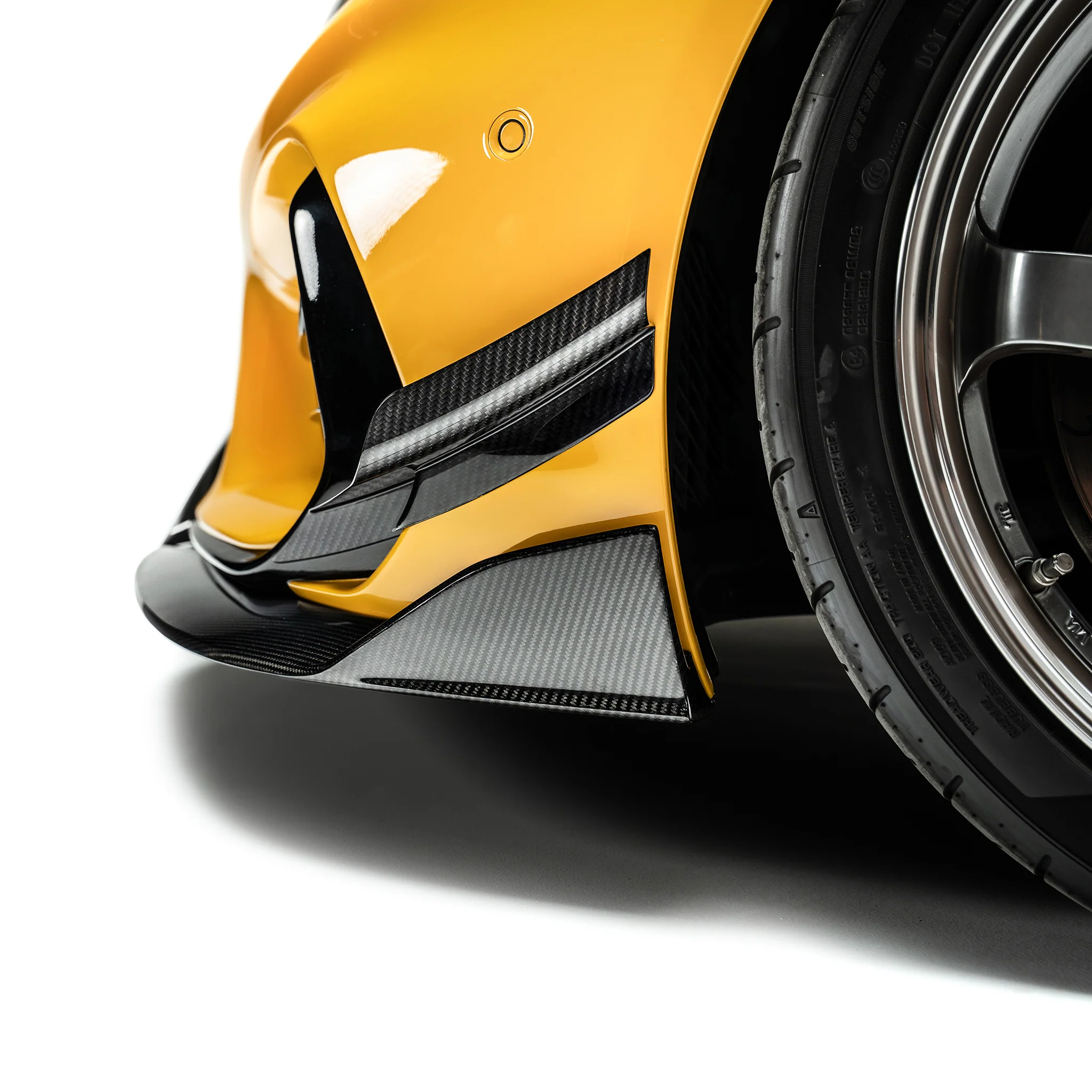 TOYOTA GR SUPRA PREPREG FRONT BUMPER CANARDS (ADRO BUMPER) - Image 6